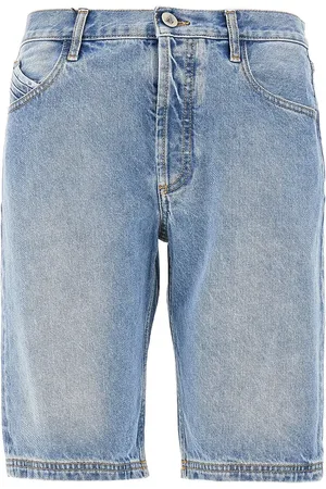 The Attico Bermuda Boyfriend Fit in denim