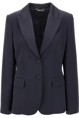 Alberta Ferretti Giacca monopetto in raso