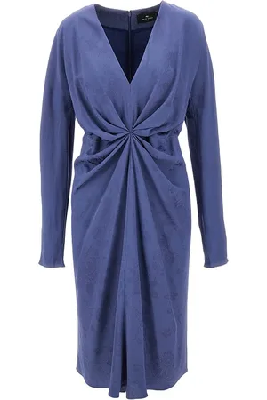 Etro Abito midi in jacquard floreale