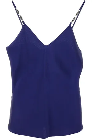 Max Mara Top in envers satin