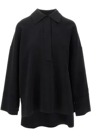 Max Mara Pullover polo oversize in maglia