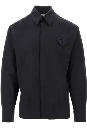 Bottega Veneta Camicia in lana sottile Uomo 50