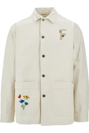 Foret Overshirt in tela ricamata 