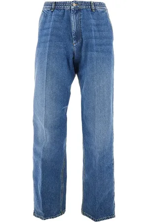 Foret Pantalone Clay Creased in denim Uomo L