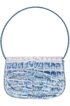Diesel Borsa a spalla 1DR in pelle stampa cocco