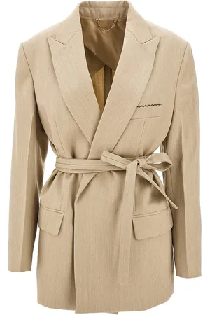 Victoria Beckham Giacca sartoriale con cintura