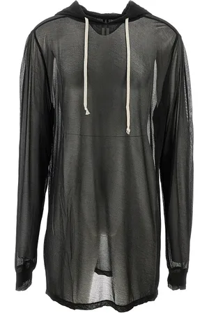 Rick Owens Felpa lunga in viscosa Uomo M