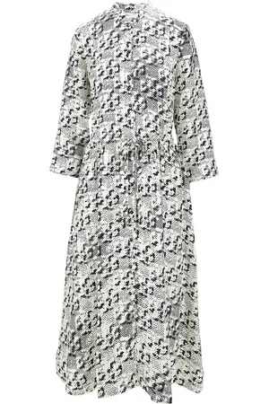 Tory Burch Abito chemisier in seta stampata