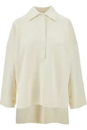 Max Mara Pullover polo oversize in maglia