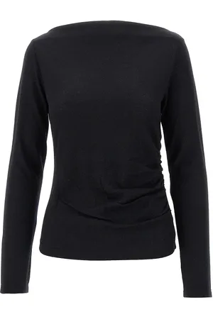 Max Mara Maglia in jersey misto cachemire
