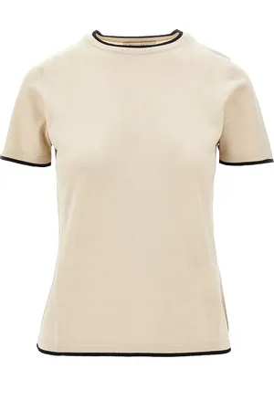 Max Mara T-shirt in Pure New Wool