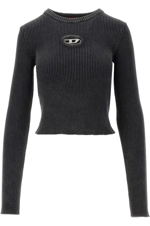 Diesel Top a costine con inserto Oval D
