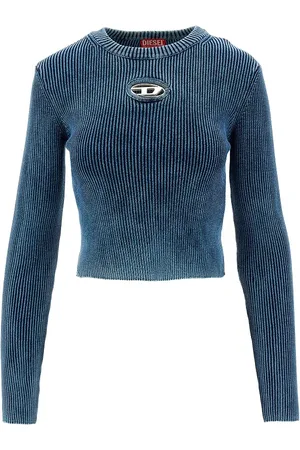 Diesel Top a costine con inserto Oval D