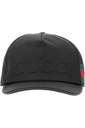 Gucci Cappello baseball con logo goffrato Uomo M