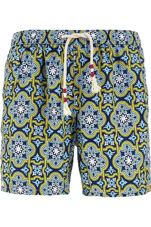 MC2 SAINT BARTH Bermuda mare stampa Flower Bud Uomo S