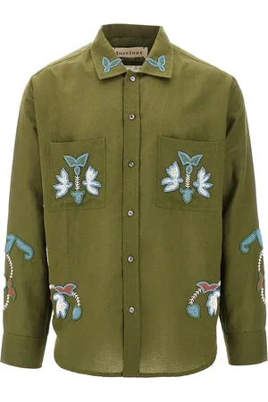 Baziszt Camicia ricamata 