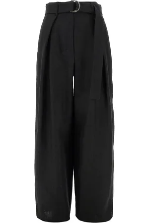 Max Mara Pantalone in lino con pince