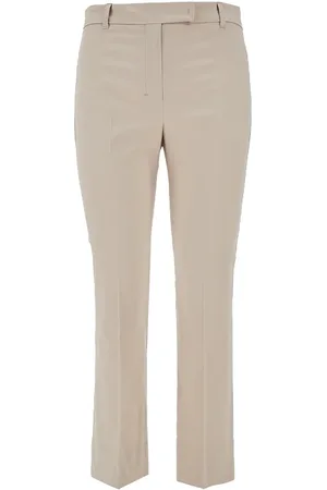 Max Mara Pantalone svasato in cotone stretch