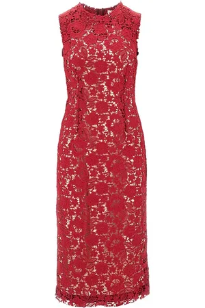 P.A.R.O.S.H. P. A.R. O.S. H. Abito midi in pizzo macramé