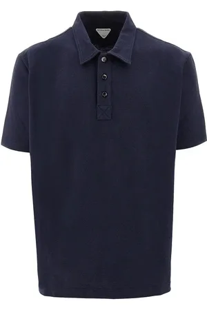 Bottega Veneta Polo in piquet con firma ricamata Uomo XL