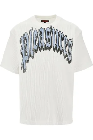 Pleasures T-shirt in jersey waffle Twitch Uomo L