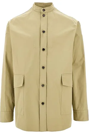 Bottega Veneta Overshirt in twill di cotone Uomo 50