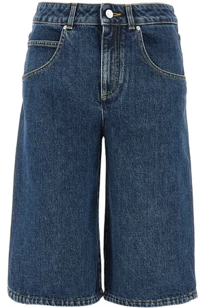 Givenchy Bermuda a gamba ampia in denim