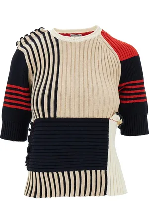 Bottega Veneta Pullover patchwork in cotone