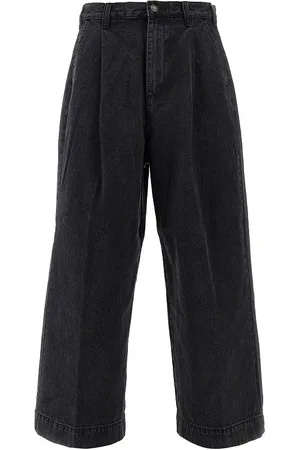 Obey Pantalone con pince in denim 