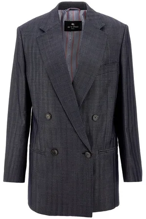 Etro Giacca doppiopetto in misto lana