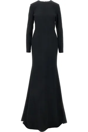 Gucci Maxi abito open-back in crepe