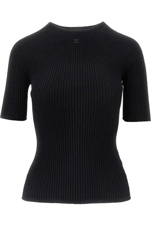 Courrèges Pullover a manica corta Solar Light