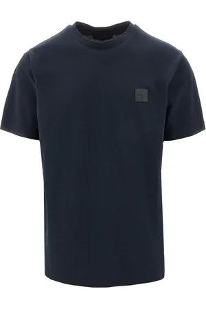 Stone Island T-shirt con patch logo Ghost Uomo M