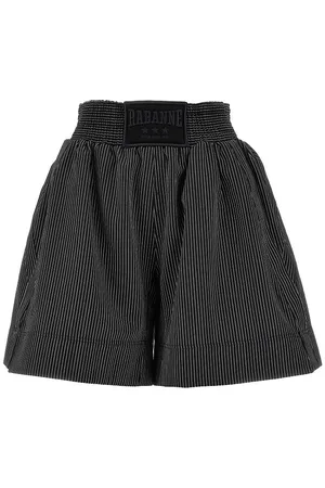 Paco rabanne Shorts boxe in lana gessata