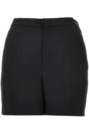 Loulou Studio Shorts in viscosa e lino 