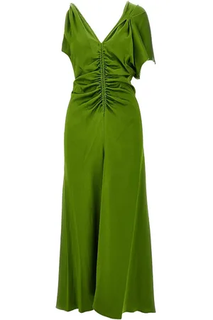 Victoria Beckham Abito asimmetrico in satin