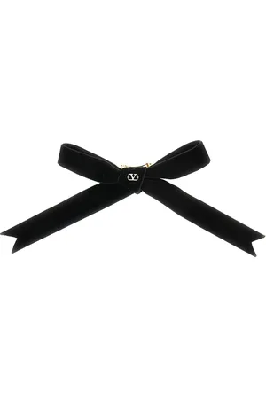 VALENTINO GARAVANI Hairclip in velluto VLogo Signature