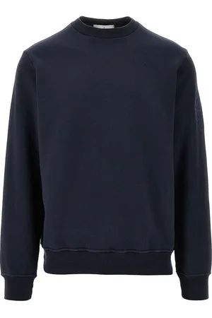 Stone Island Felpa girocollo con logo ricamato Uomo XXL