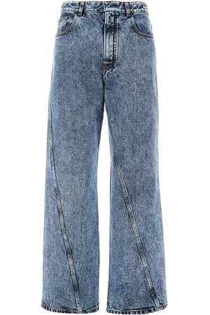 Alaïa Jeans con impunture ritorte