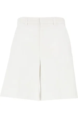 Gucci Bermuda in gabardine di cotone