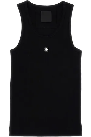 Givenchy Canotta a costine con dettaglio logo
