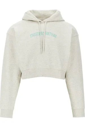 This Is Never That Felpa cropped Arch-Logo Uomo S