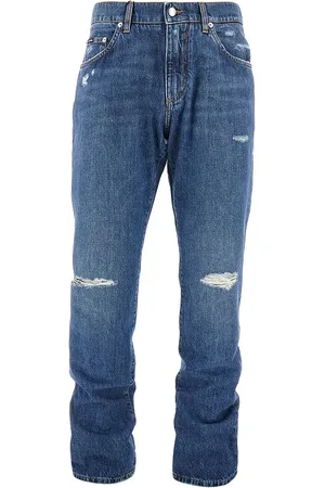 Dolce & Gabbana Jeans Classic con placca logo Uomo 46