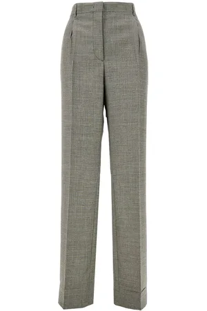 Prada Pantalone in grisaglia di lana