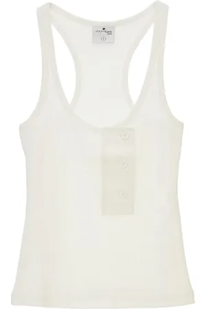 Courrèges Canotta Oblique 90
