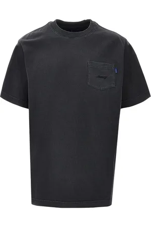 AWAKE NY T-shirt con logo ricamato sul taschino Uomo XXL