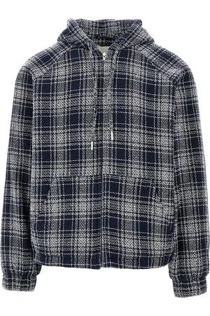 ARTE Blouson in tessuto plaid Uomo XL