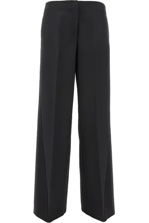 Pinko Pantalone palazzo con dettagli in satin