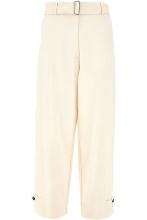 Msgm Pantalone in tela con cintura