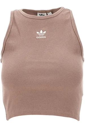 adidas Top cropped in jersey a costine